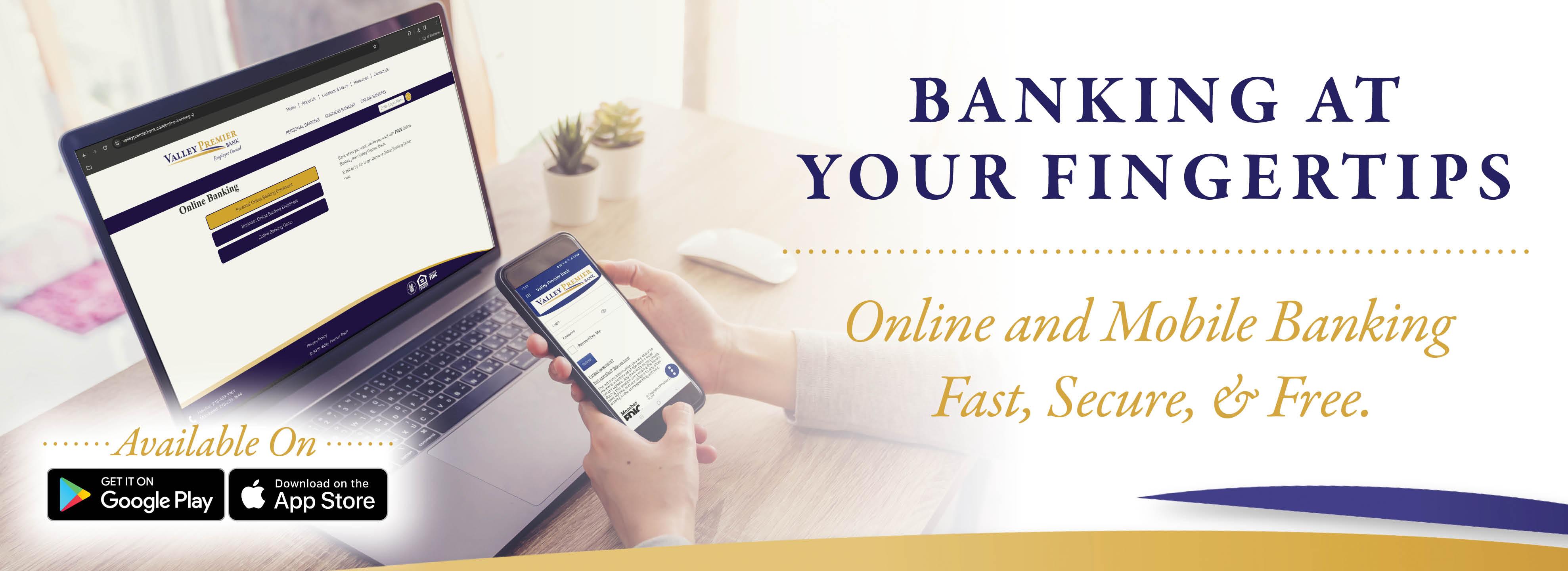 Mobile Online Banking Web Banner Mar 2025
