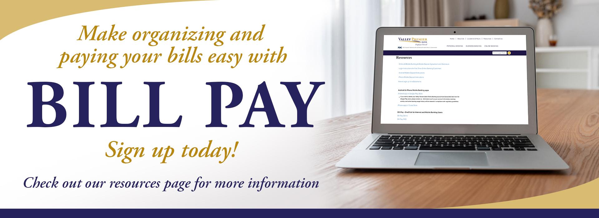 Bill Pay 2025