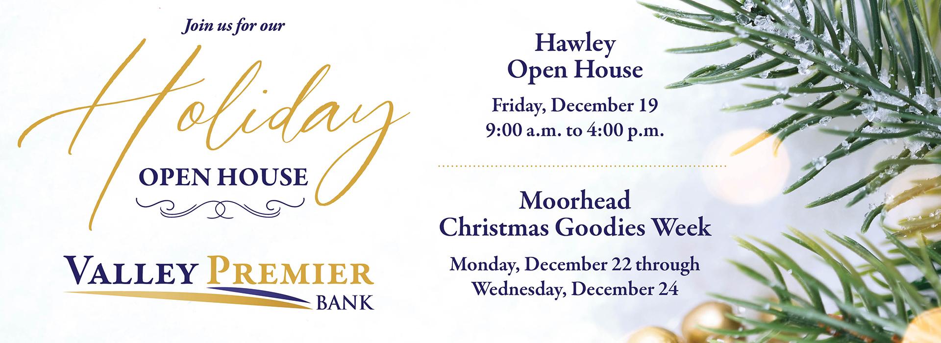 Holiday Open House 2025
