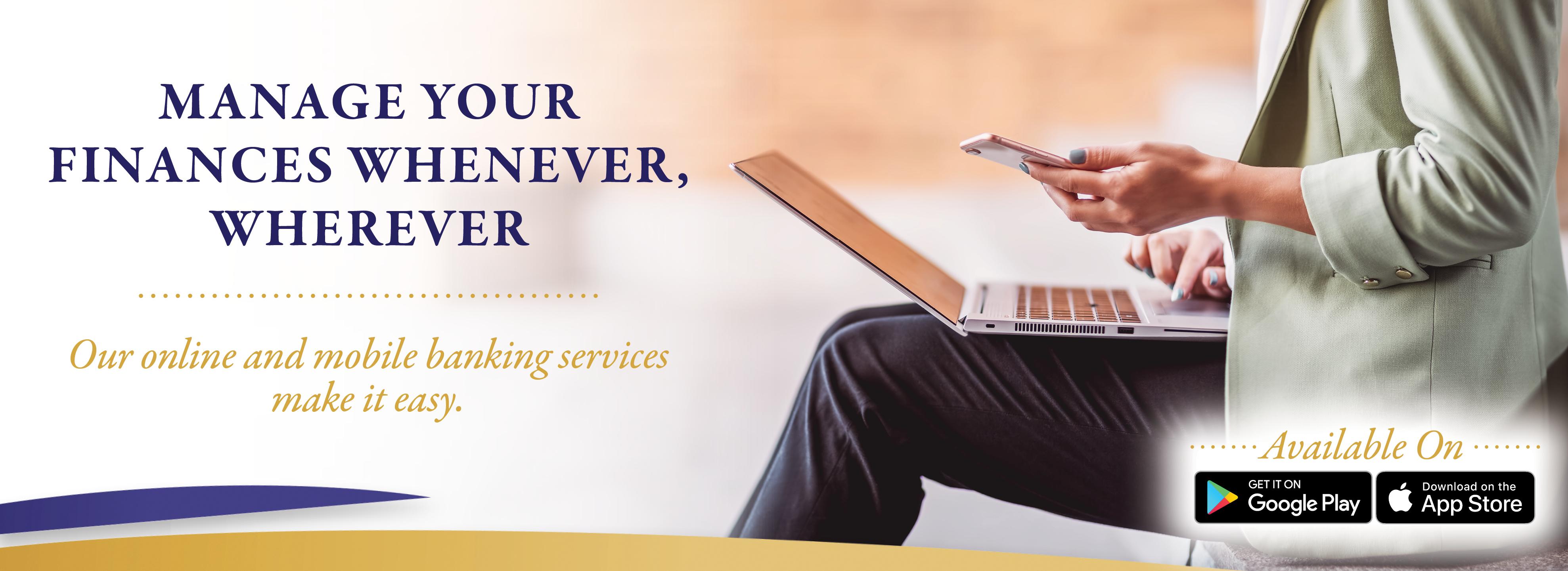 Mobile Online Banking Web Banner 2026